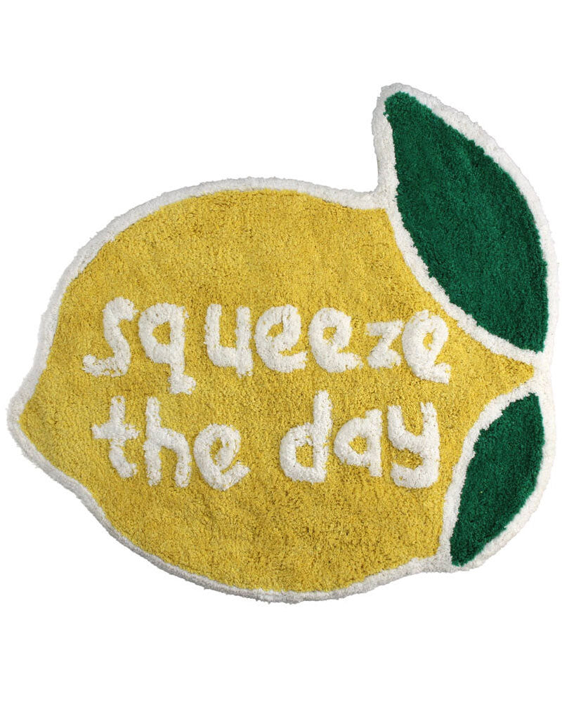 Tapis de bain citron kersten