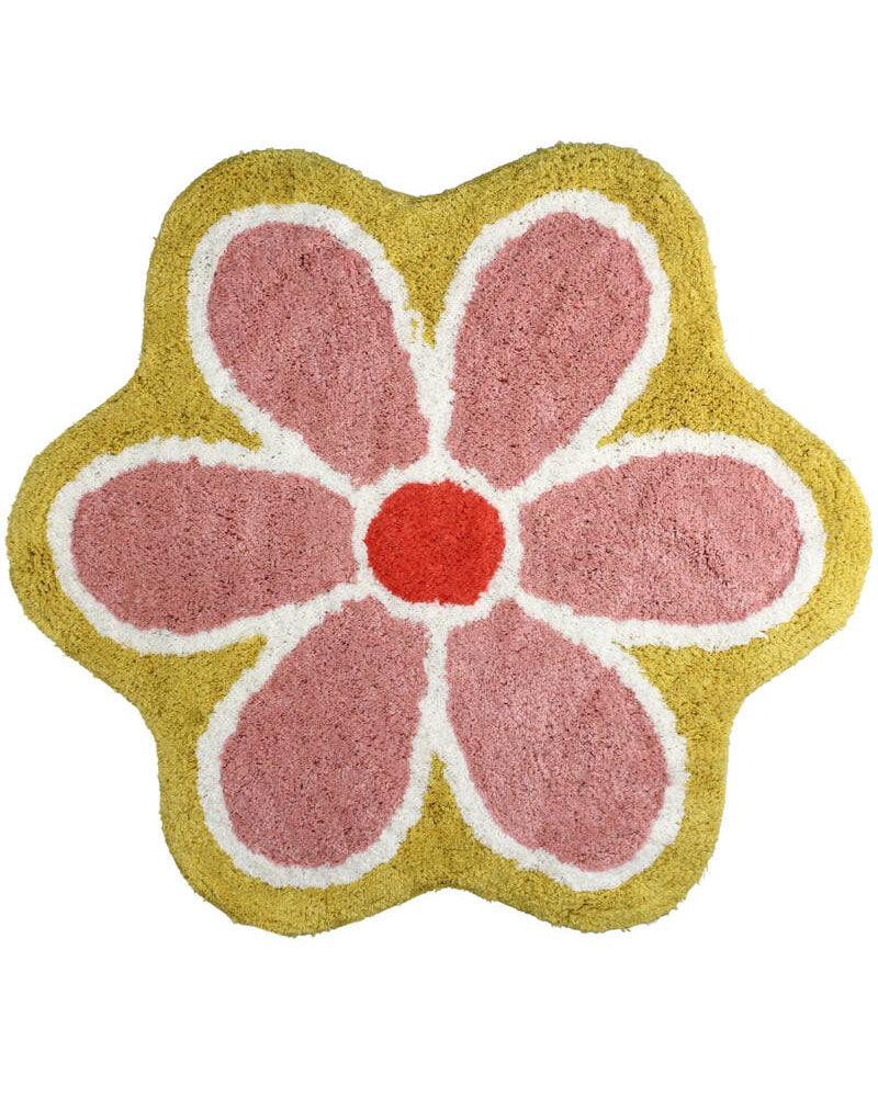 Tapis de bain fleur kersten