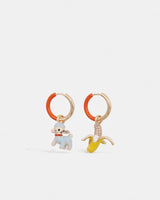 Boucles d'oreilles kana