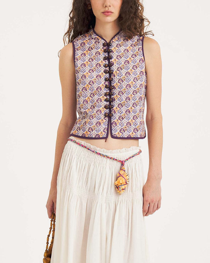 Gilet antik batik