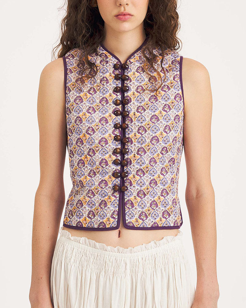 Gilet antik batik