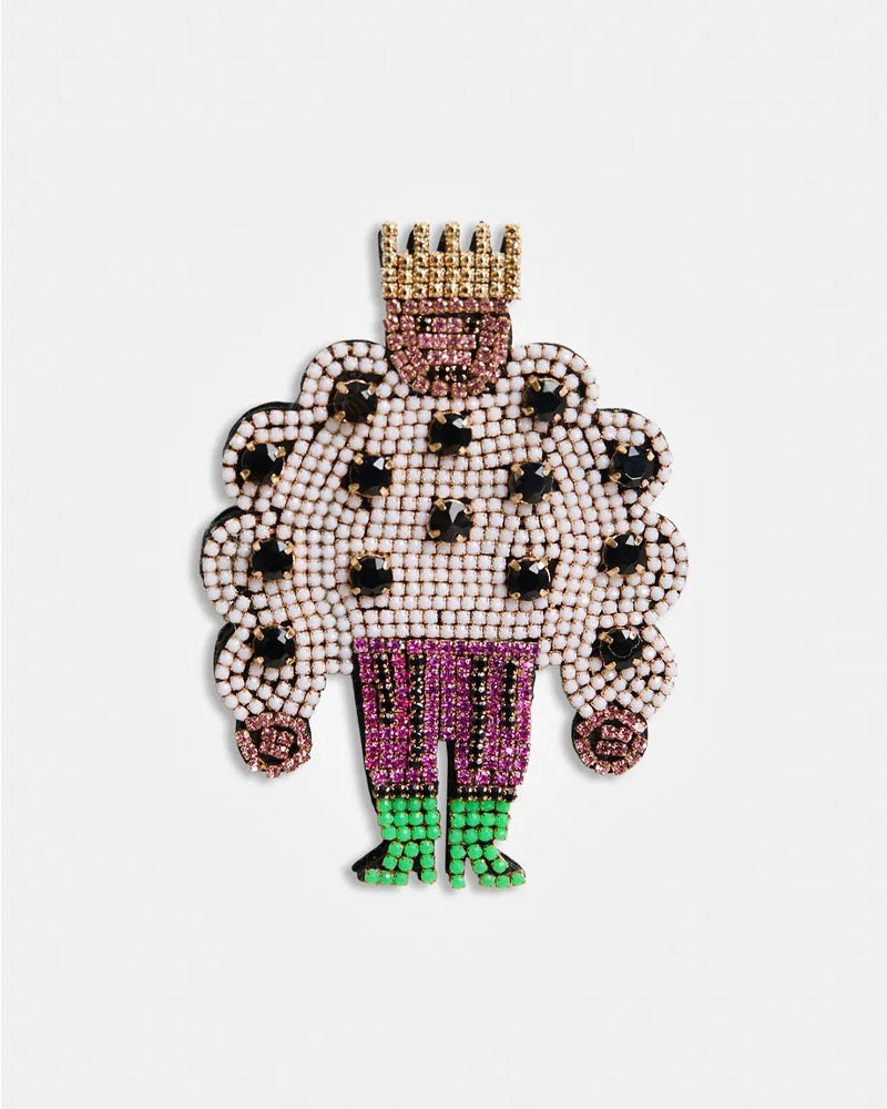 Broche roi kaylor