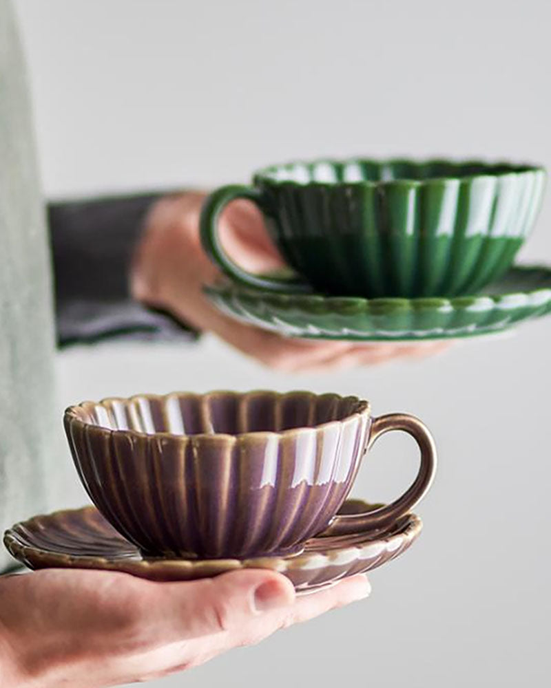 Tasse avec soucoupe latina