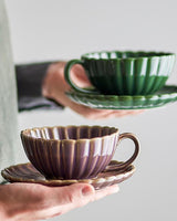 Tasse avec soucoupe latina