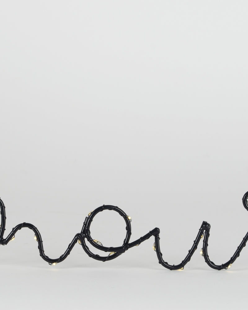 Mot led amour bazar de luxe