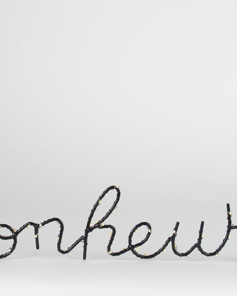 Mot led bonheur bazar de luxe