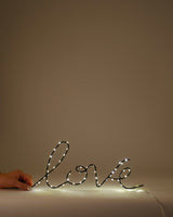 Mot led love bazar de luxe