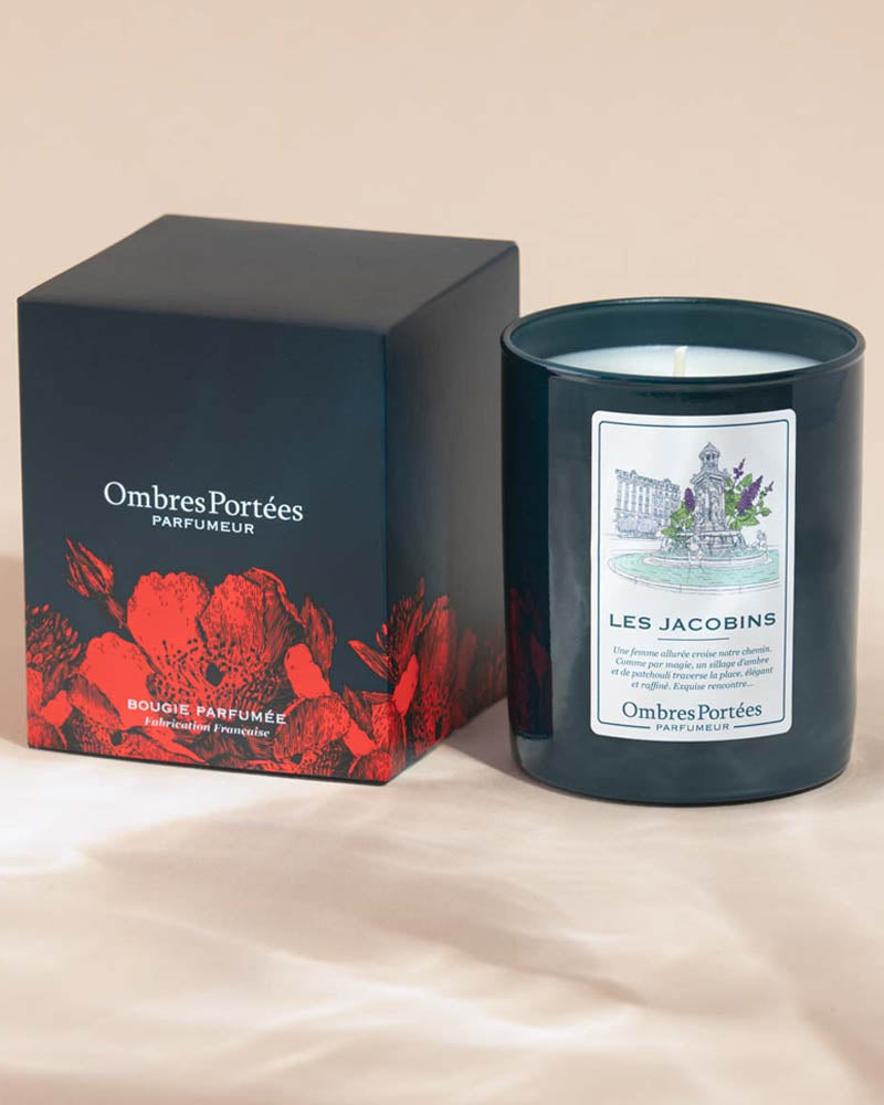 Bougie ombre portees