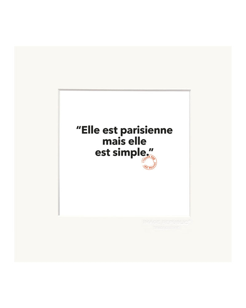 Affiche 22x22 image republic