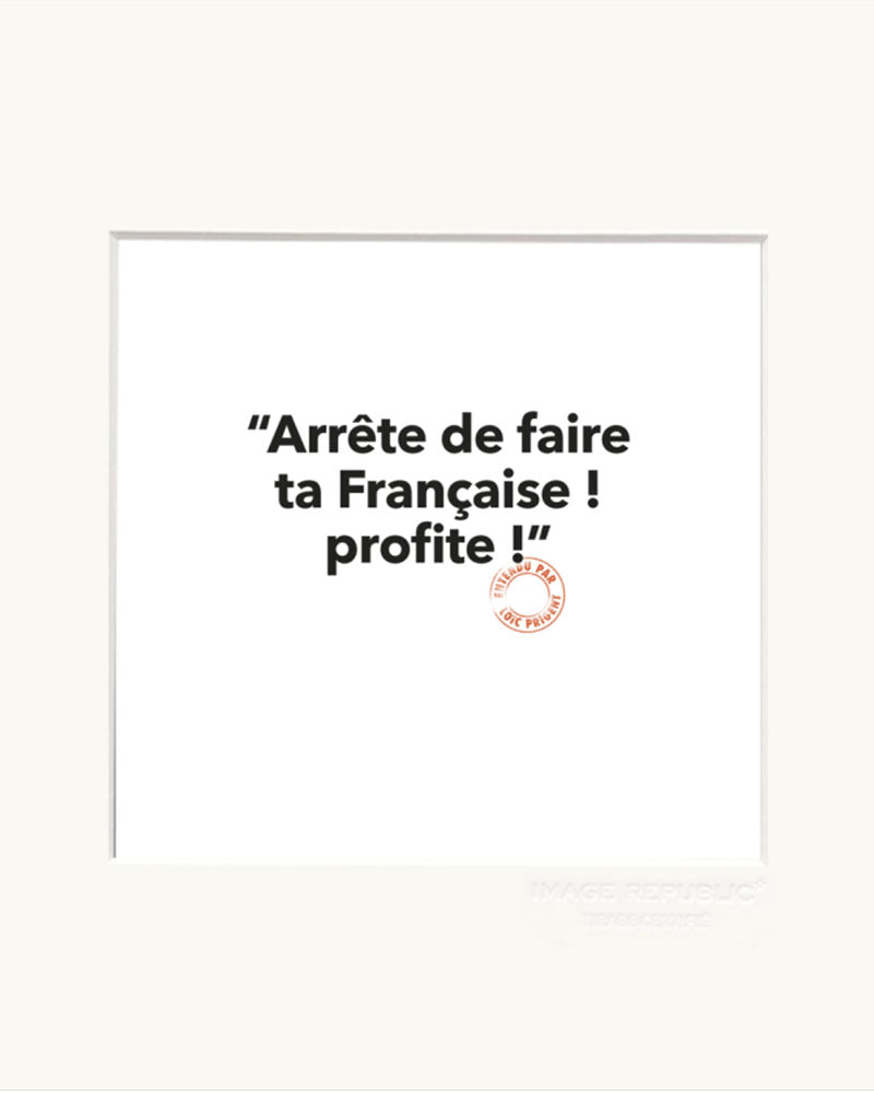 Affiche 22x22 image republic