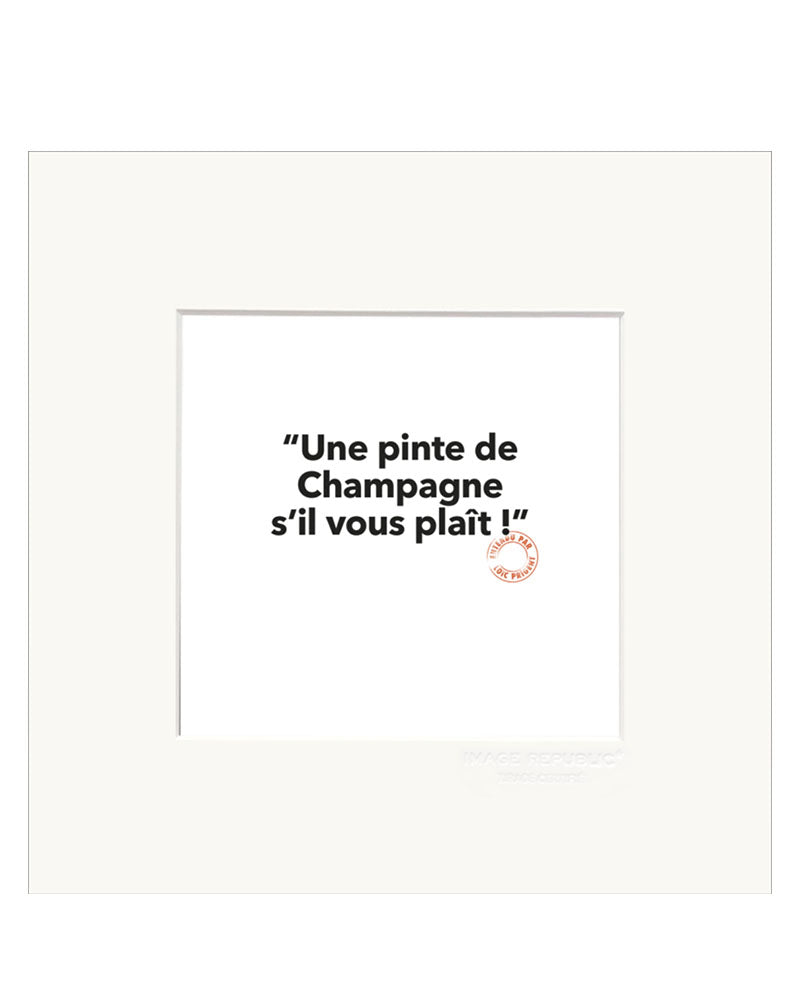 Affiche 22x22 image republic