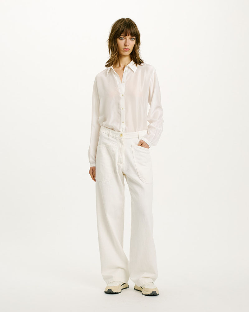 Pantalon denim momoni