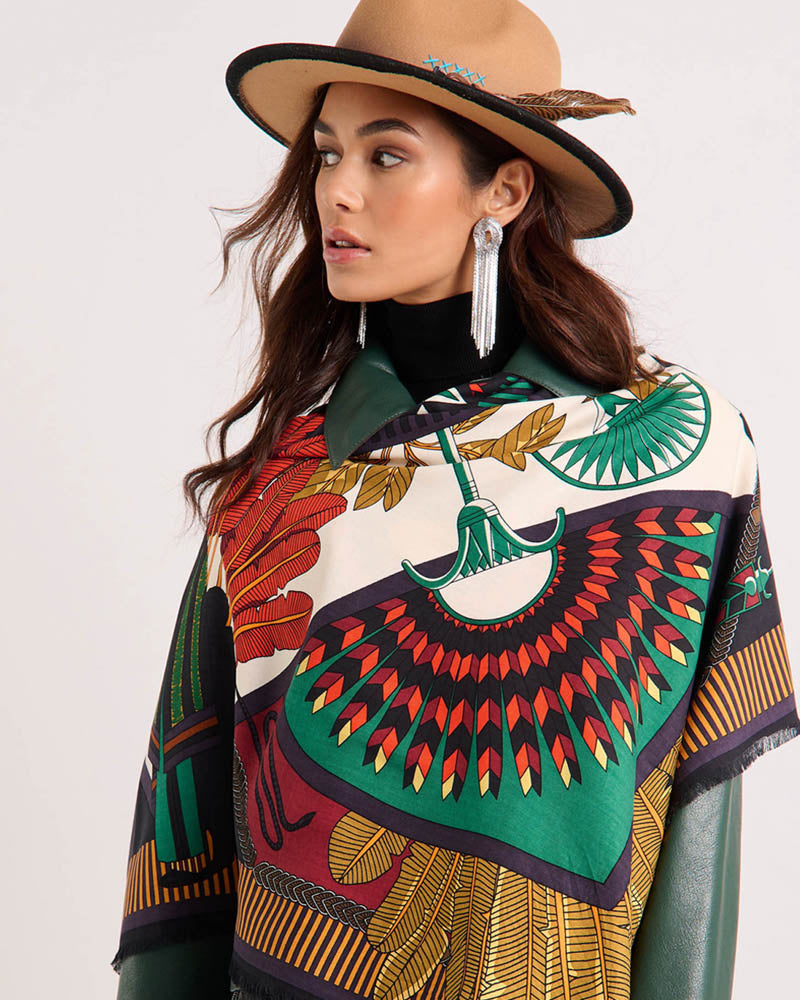 Foulard machu pichu