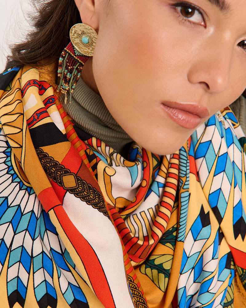 Foulard machu pichu