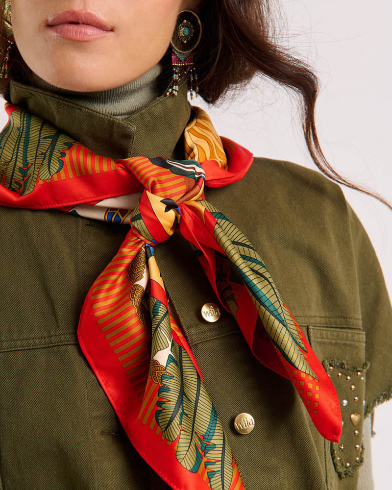 Foulard machu pichu