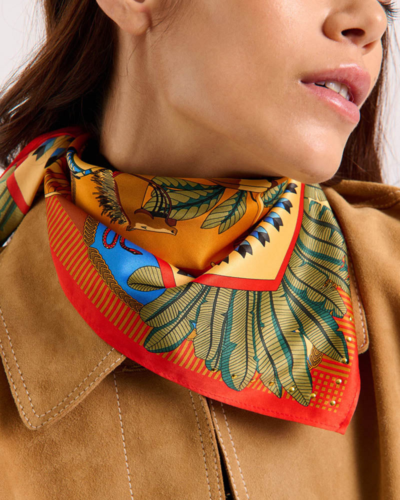 Foulard machu pichu