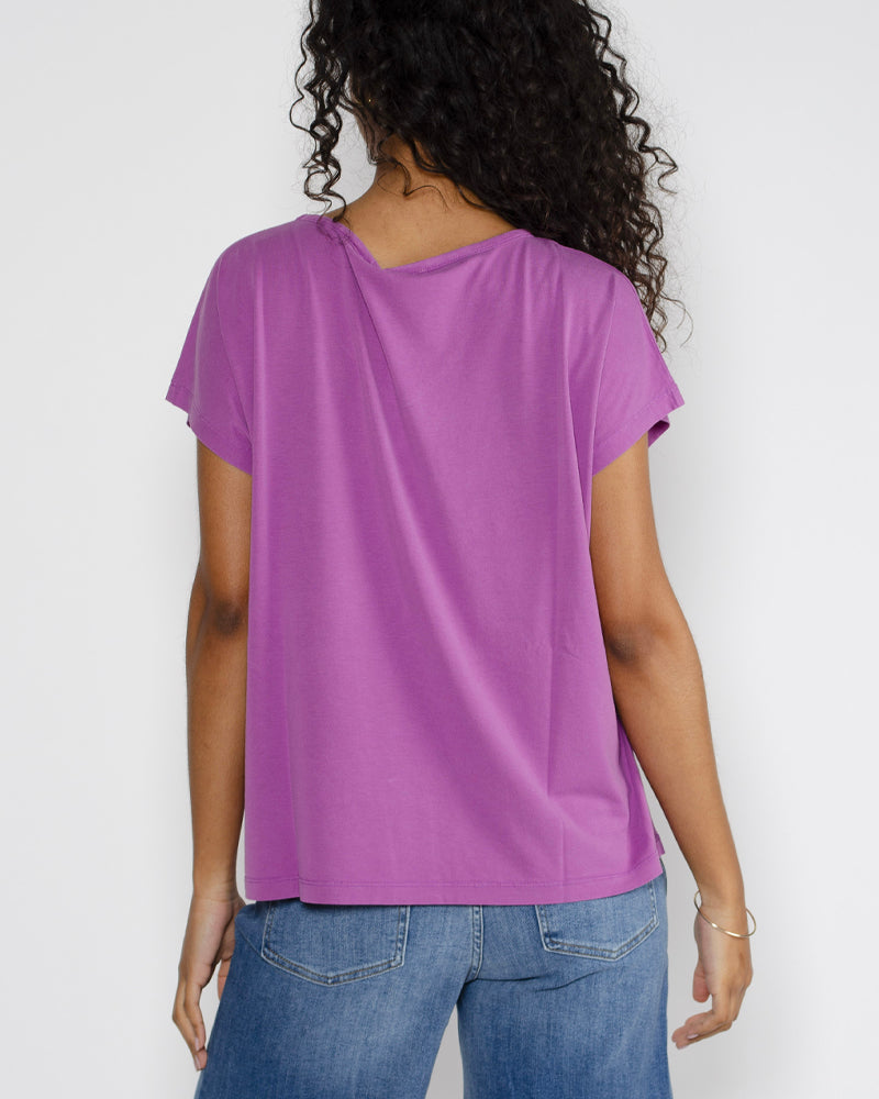 Tee shirt col v mc absolut cashmere