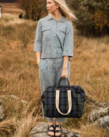 Sac de voyage bleu de chauffe women