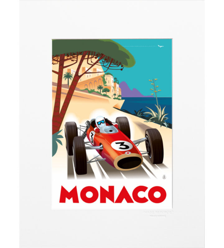 Affiche grand prix 30x40
