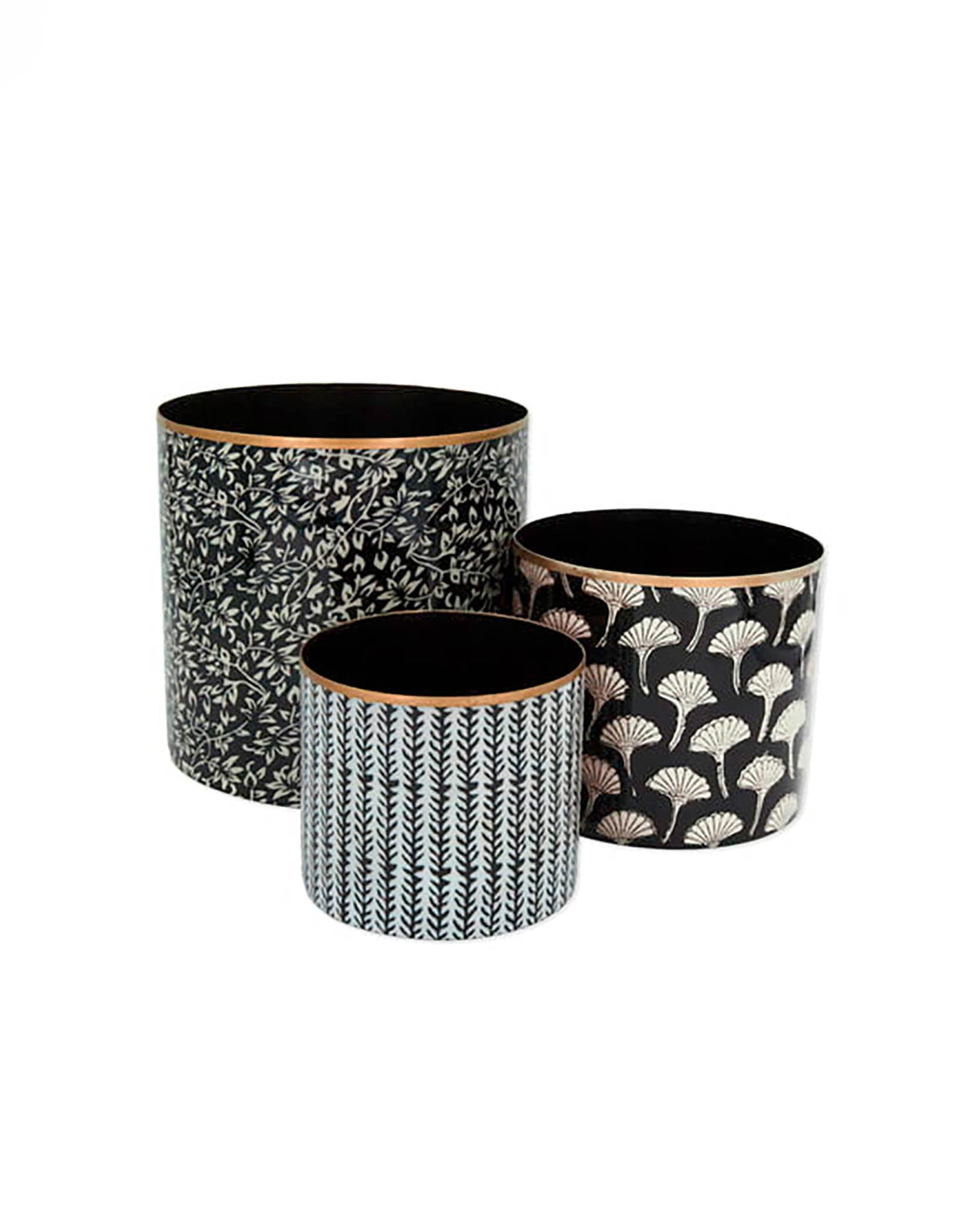 Set 3 caches pots boncoeurs