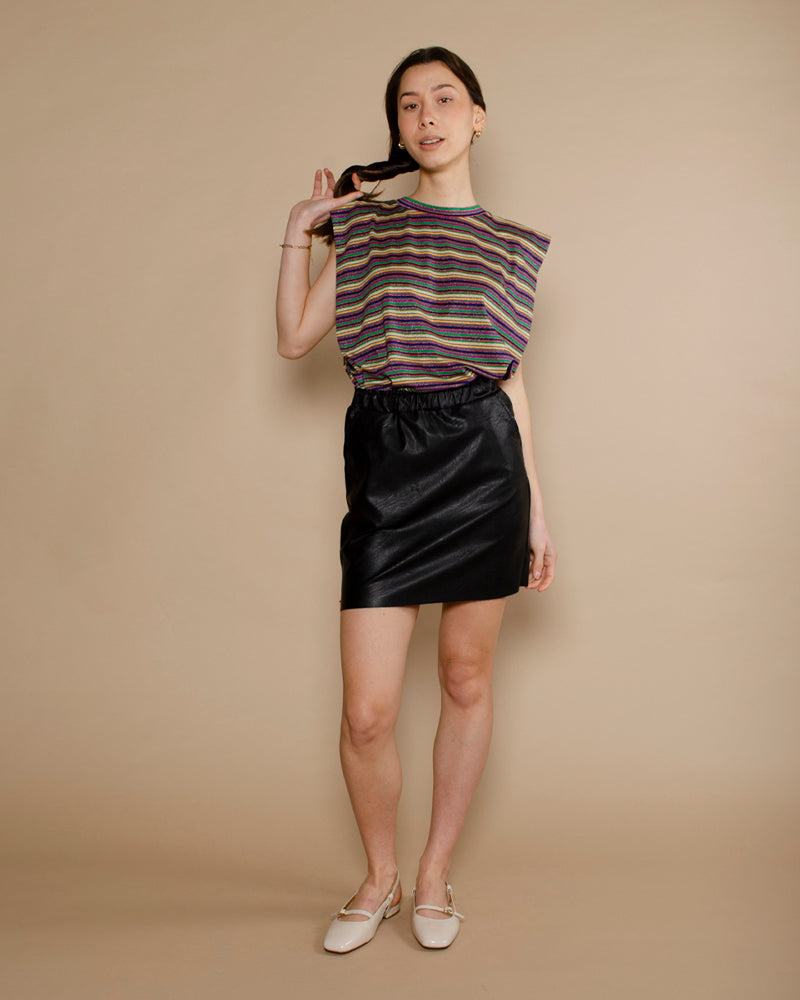 Jupes & Shorts MAEVY CONCEPT - Jupe cuir vegan maevy concept