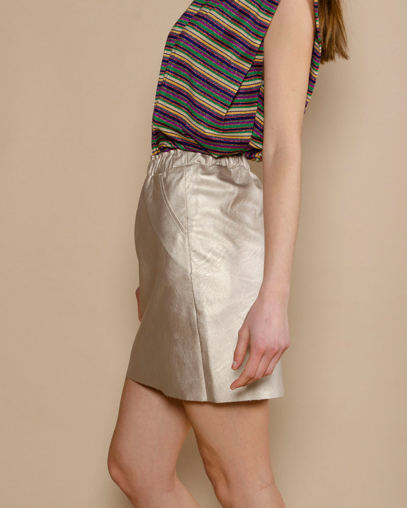 Jupes &amp; Shorts MAEVY CONCEPT - Jupe cuir vegan maevy concept