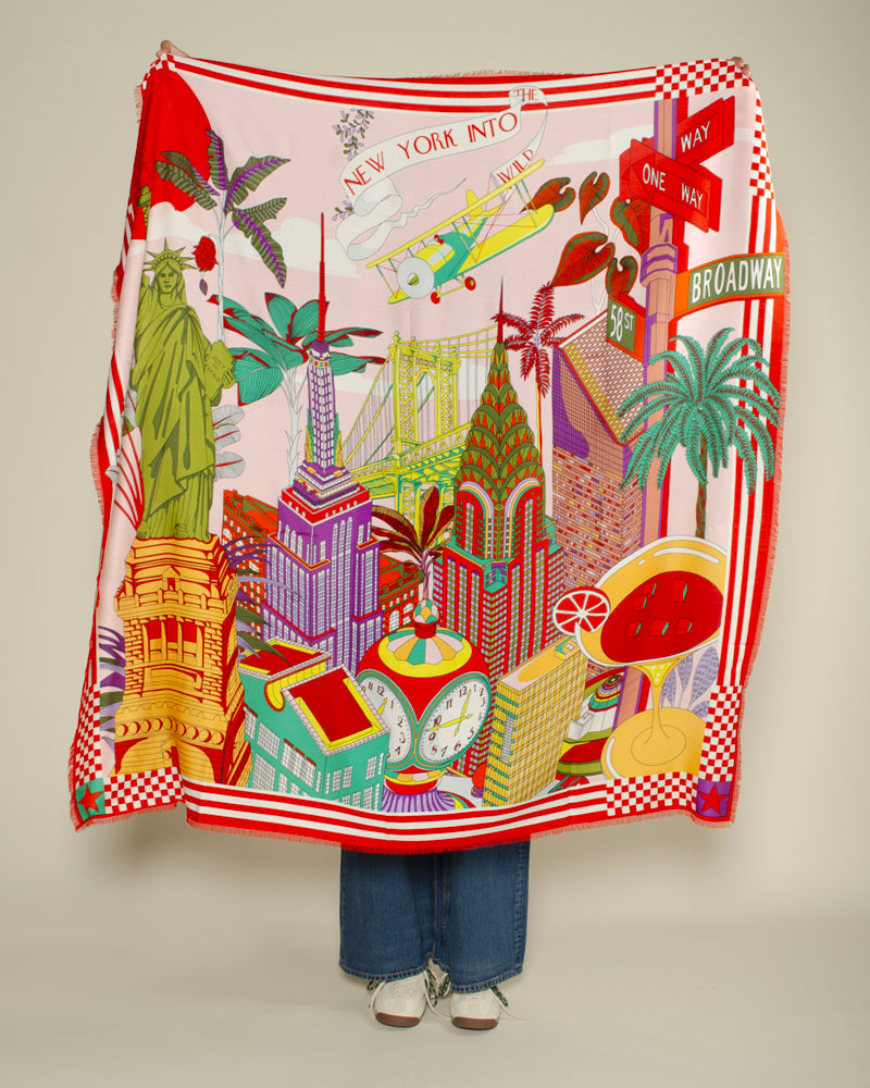 Foulard new york into the wild
