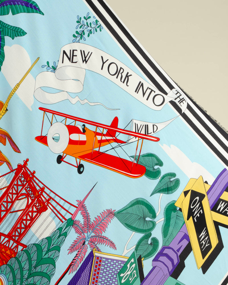 Foulard new york into the wild