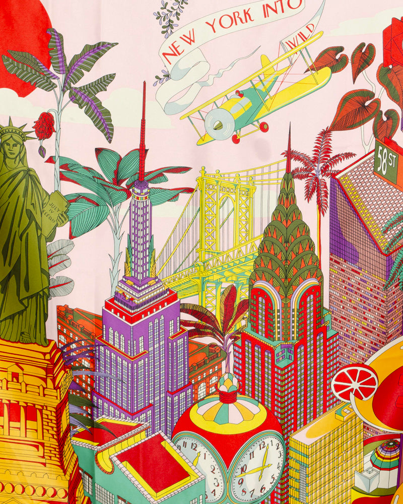 Foulard new york into the wild
