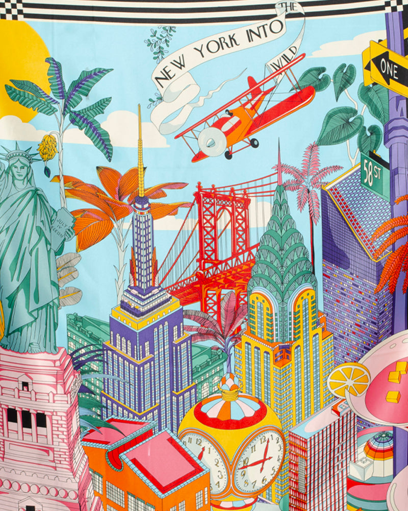 Foulard new york into the wild