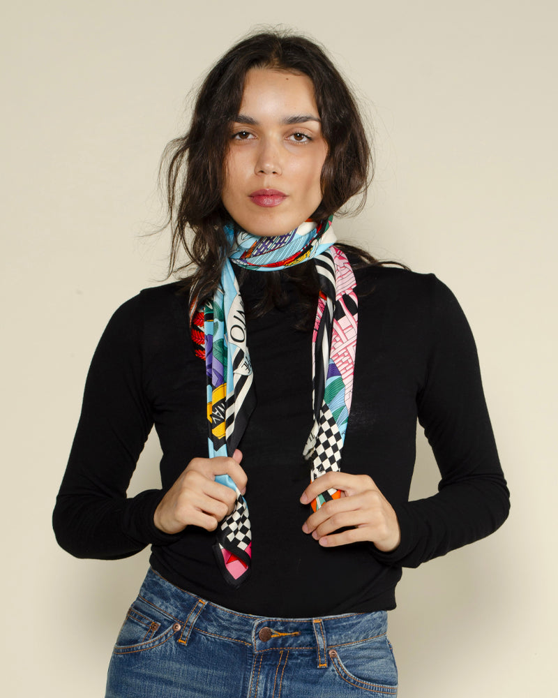 Foulard new york into the wild