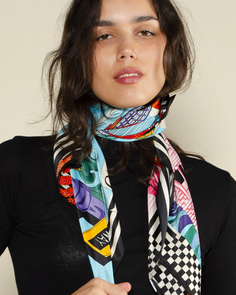 Foulard new york into the wild
