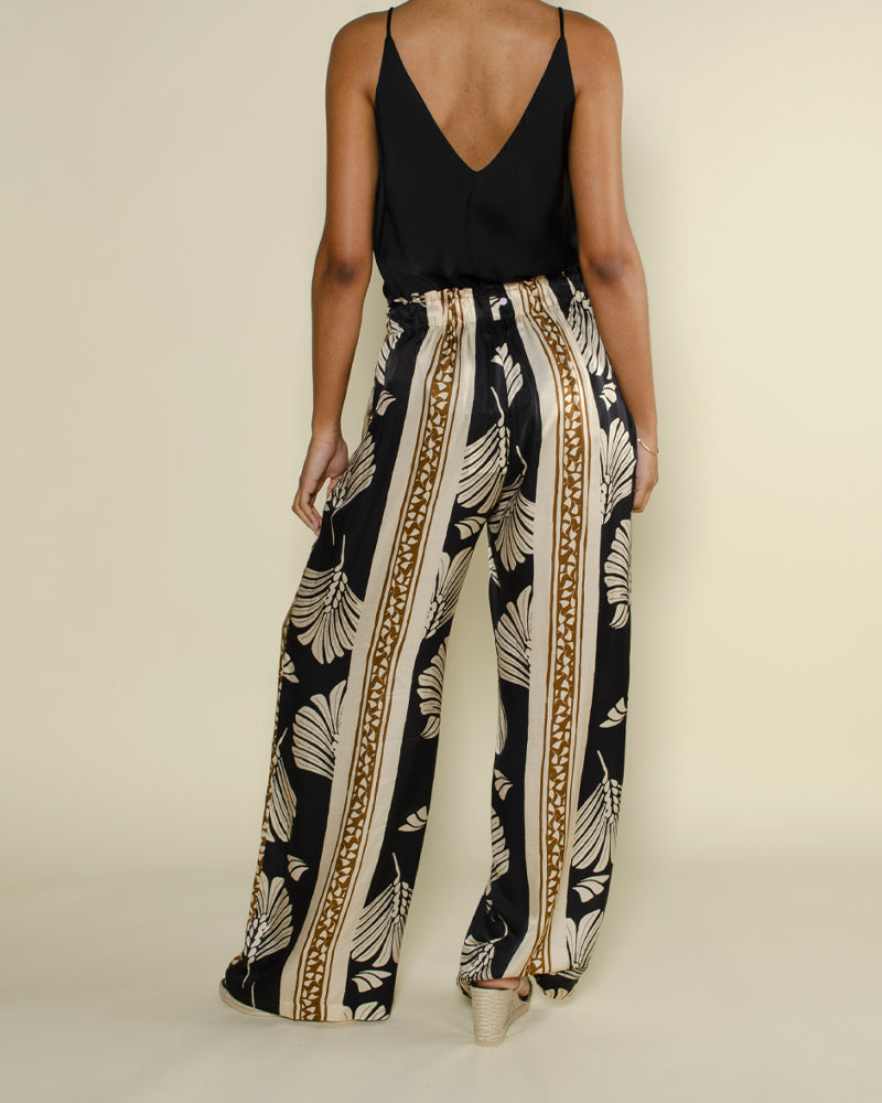 Pantalons DIEGA - Pantalon satin imp diega