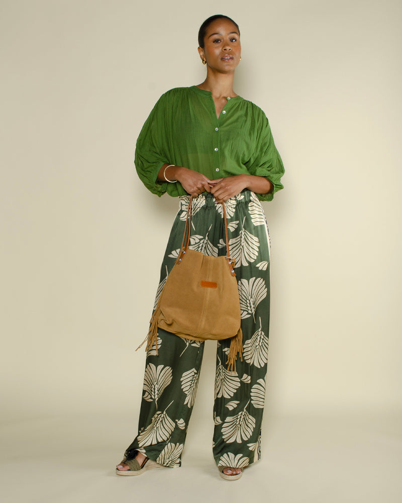 Pantalons DIEGA - Pantalon satin imp diega