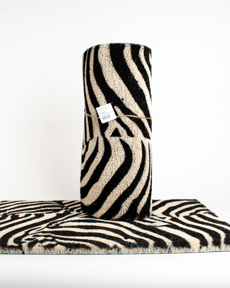 Objets Deco BAZAR DE LUXE DECO - Paillasson zebre bazar de luxe