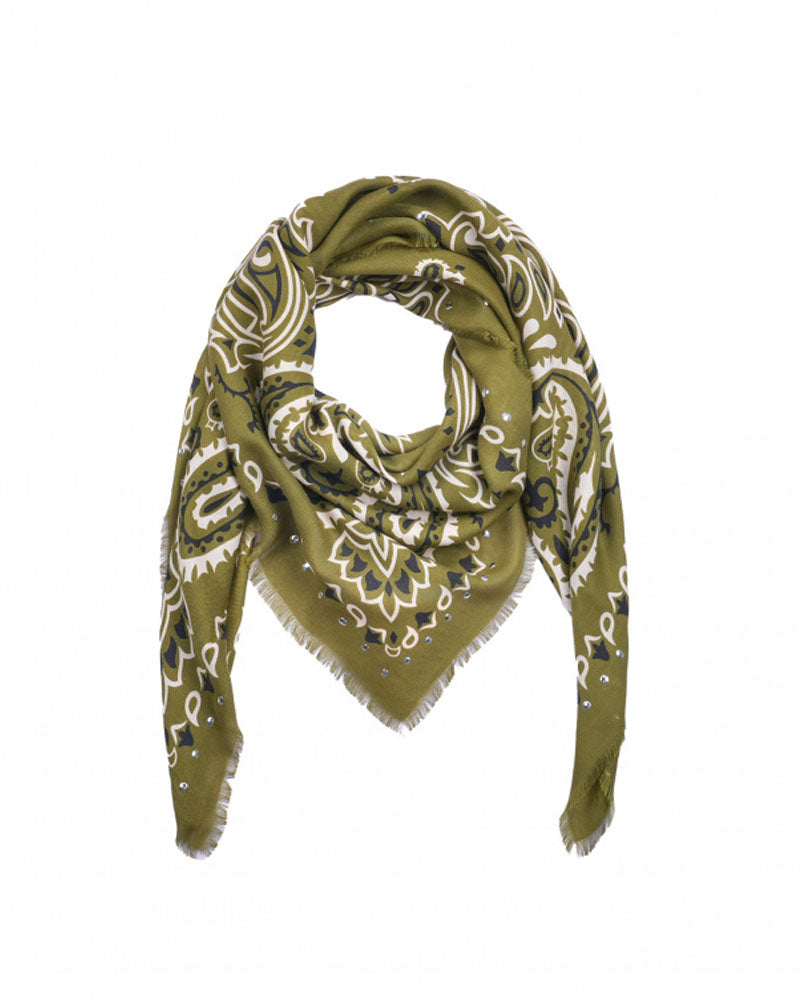 Foulard 130x130 wild