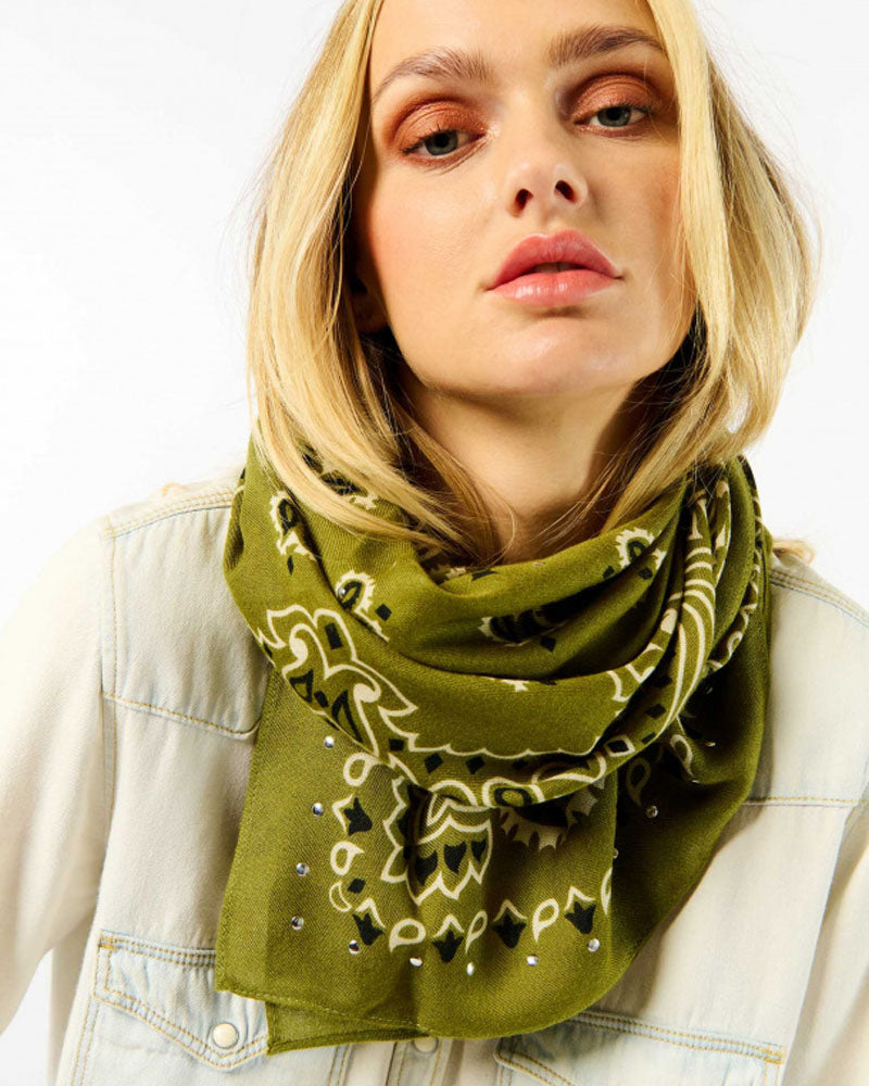 Foulard 90x90 wild