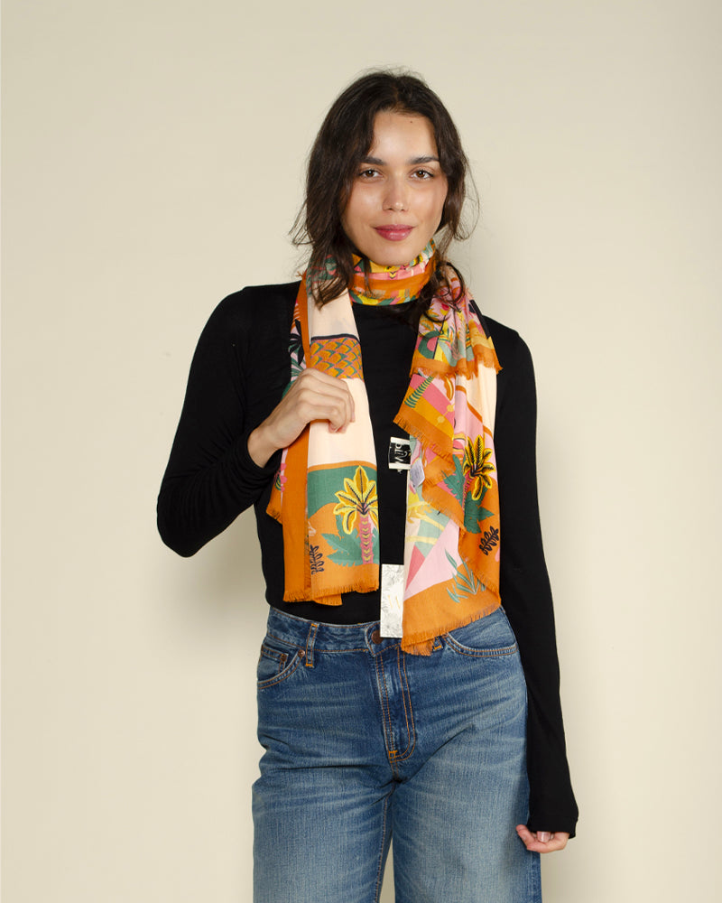 Foulard palmiz