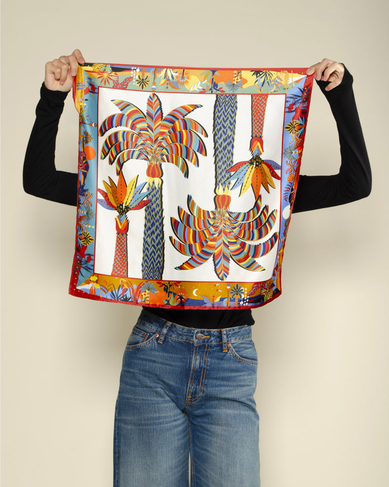 Foulard palmiz