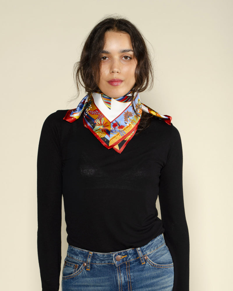 Foulard palmiz