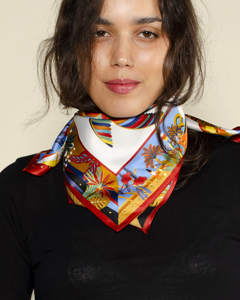 Foulard palmiz