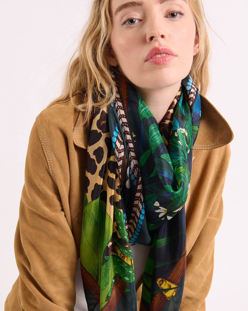 Foulard panthere