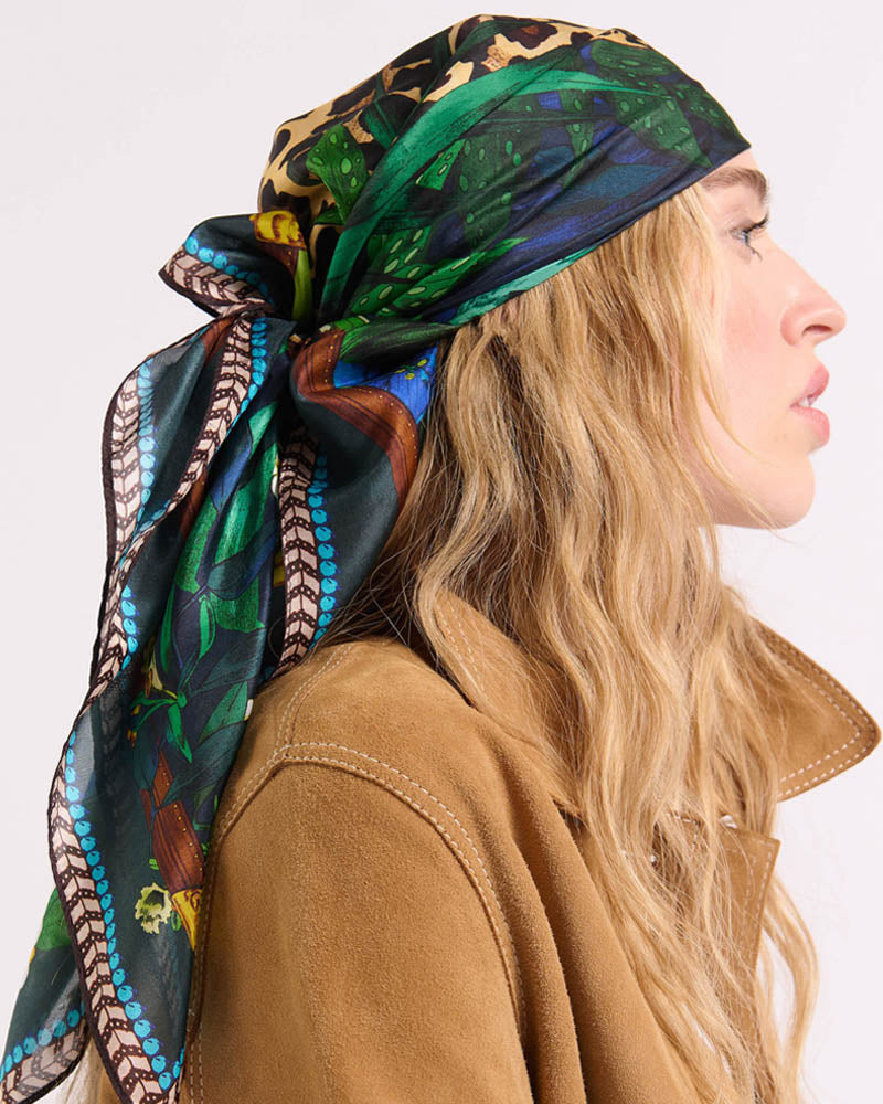 Foulard panthere