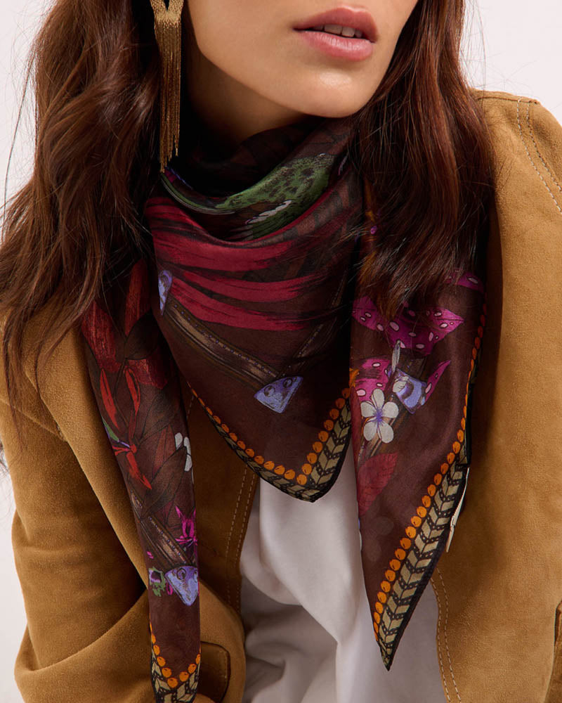 Foulard panthere