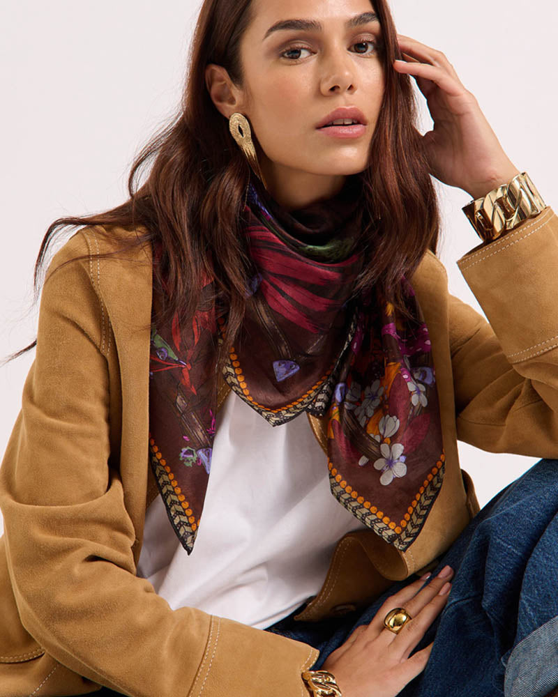 Foulard panthere