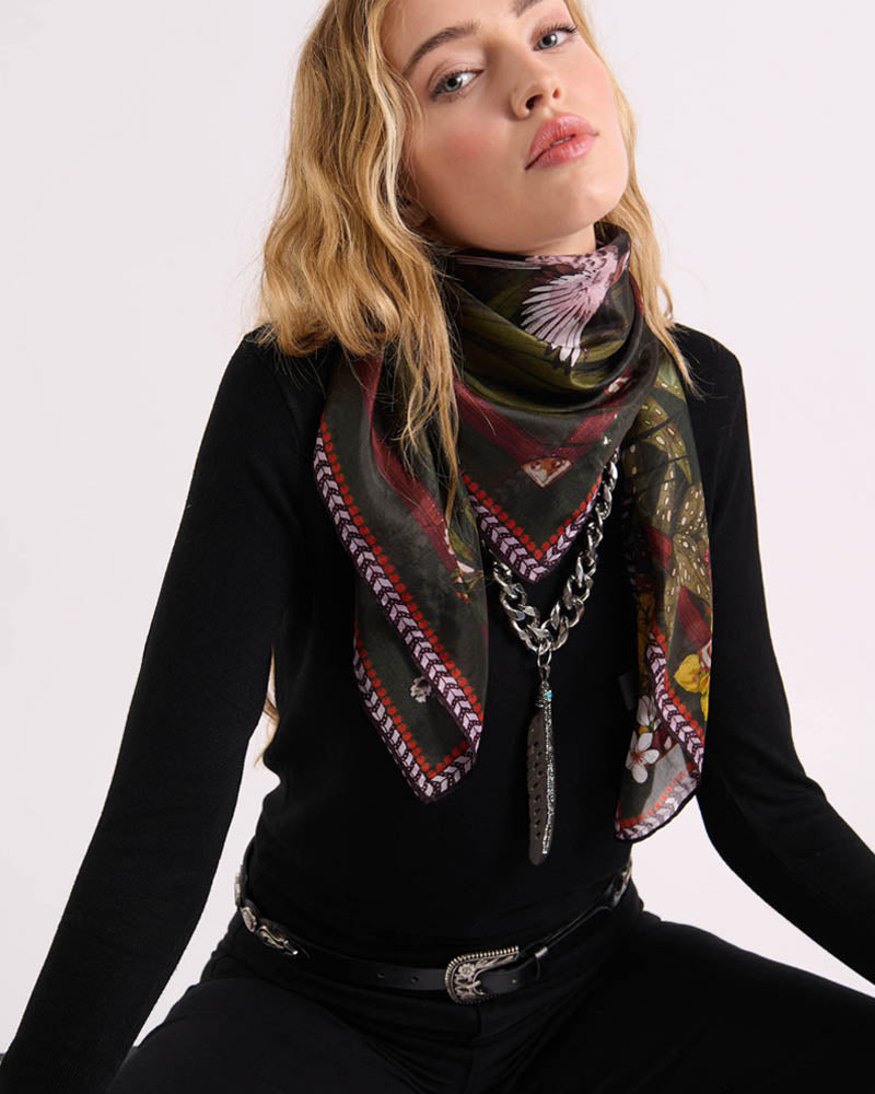 Foulard panthere