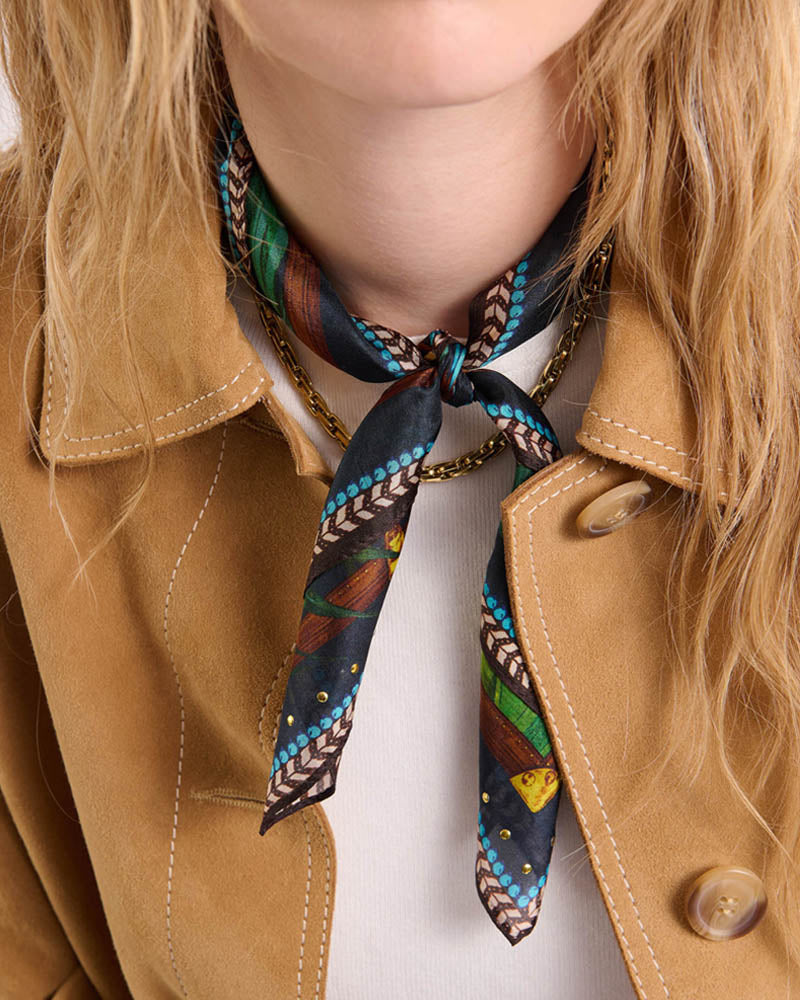 Foulard panthere