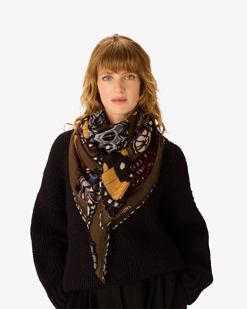 Foulard papillons