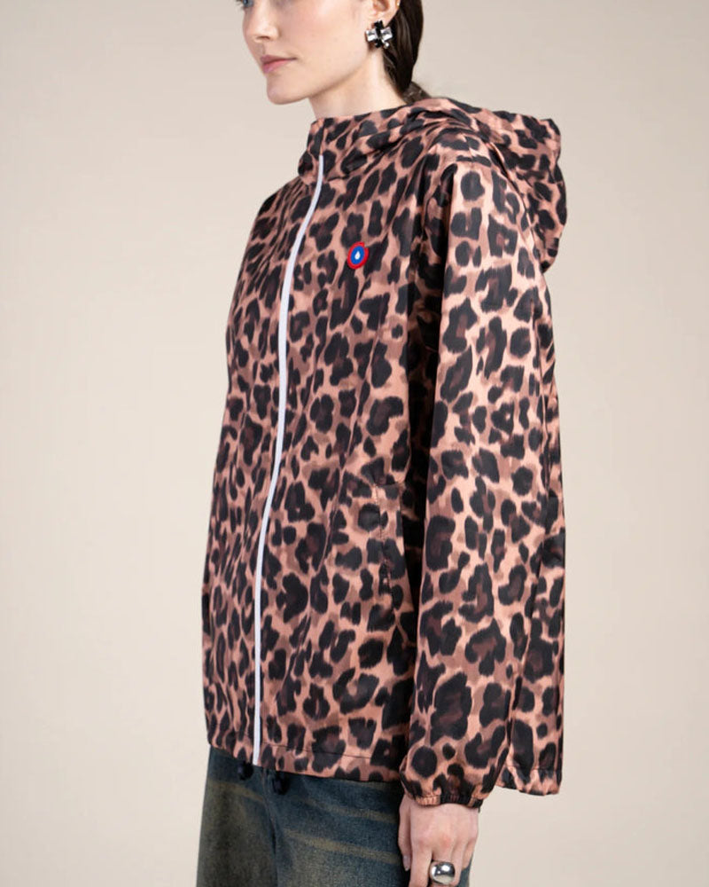 Impermeable leopard flotte