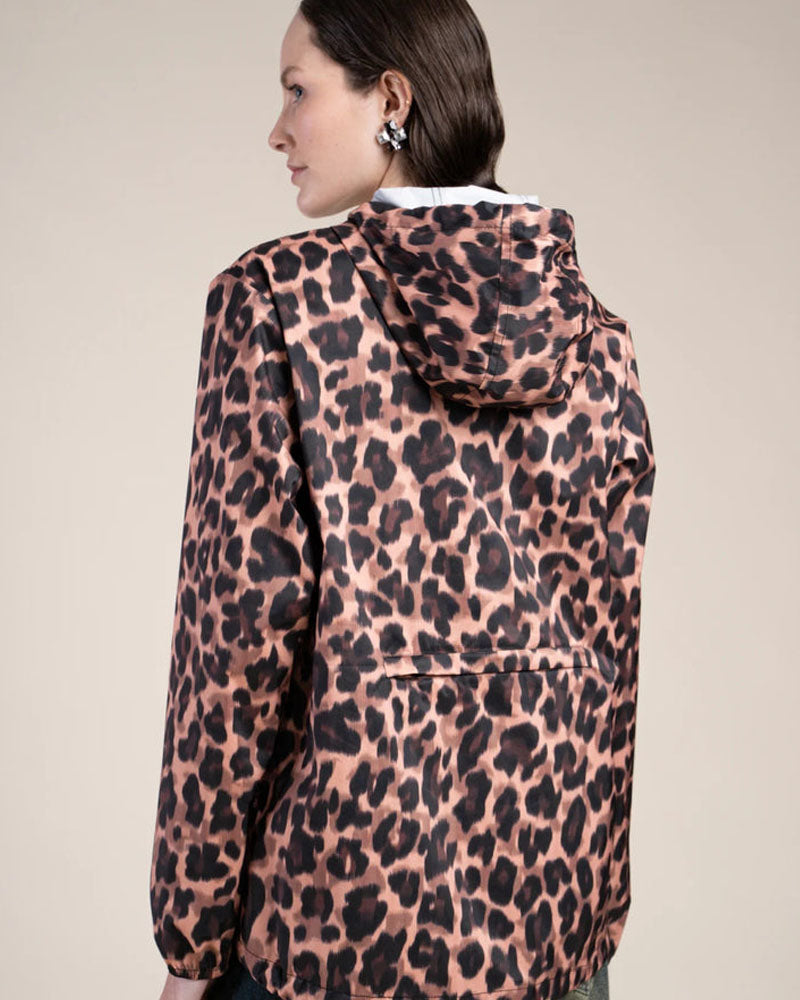 Impermeable leopard flotte